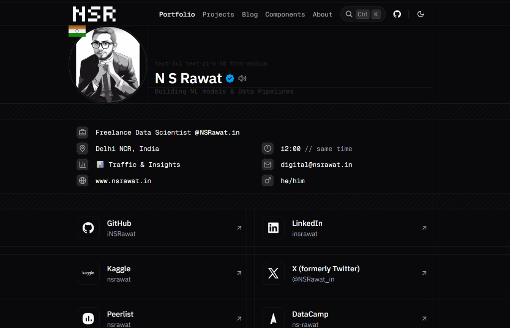 Personal Portfolio & Blog