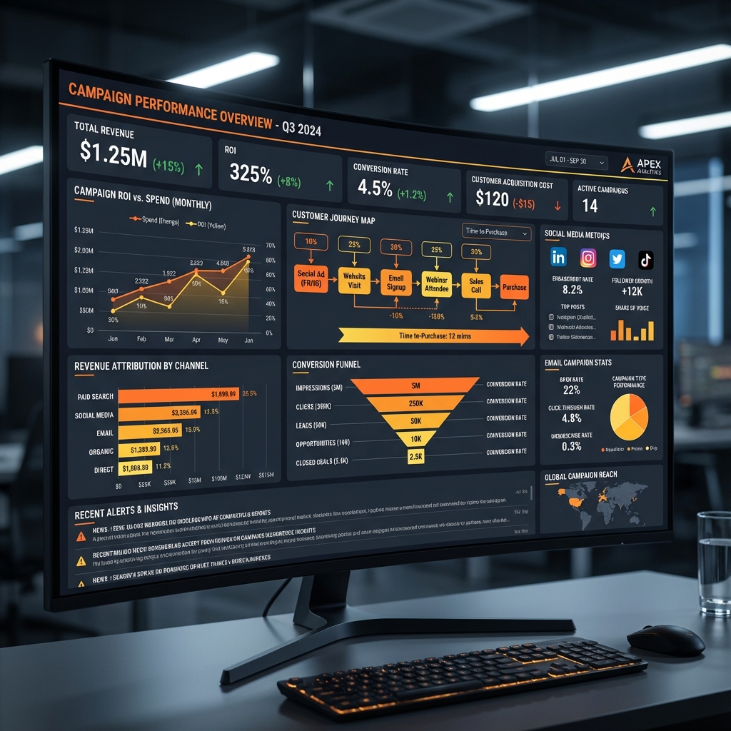 Marketing Analytics Dashboard
